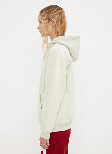 Hooded Fitted Inside Out Sweater Vetements Hooded Fitted Inside Out Sweater White vet0234026