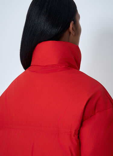High-Neck Puffer Jacket Moncler + Jil Sander High-Neck Puffer Jacket Red mjl0262001