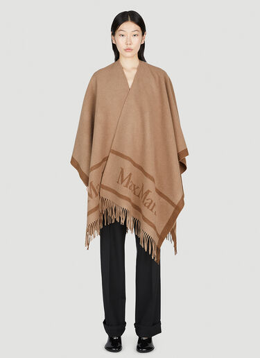 Max Mara Hilde Poncho Beige max0253047