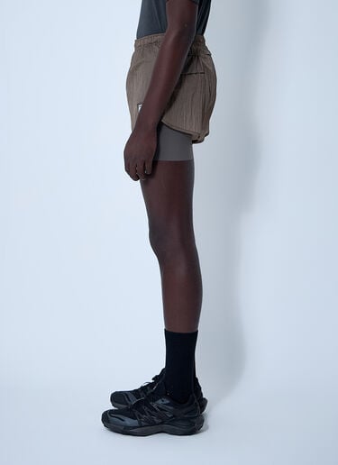 Satisfy Rippy 3 Trail Shorts Brown sat0160005