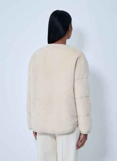 Ciboulette Short Down Jacket Moncler Ciboulette Short Down Jacket White mon0263009