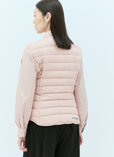 Moncler Grenoble Averau Down Shacket Pink mog0255006