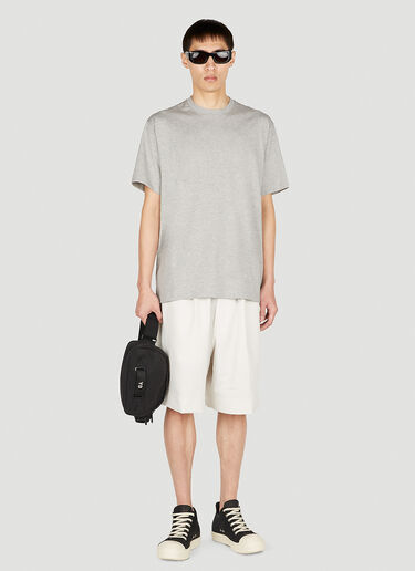 Y-3 リラックス ロゴ パッチ Tシャツ グレー yyy0352020