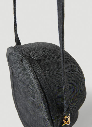 Flapper Natalia Face Shoulder Bag Black fla0248007