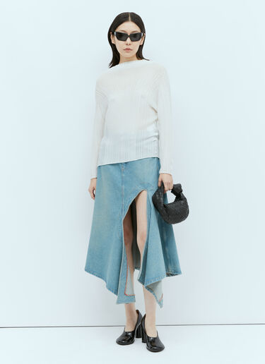 플리츠 긴팔 탑 Issey Miyake 플리츠 긴팔 탑 화이트 ism0255016