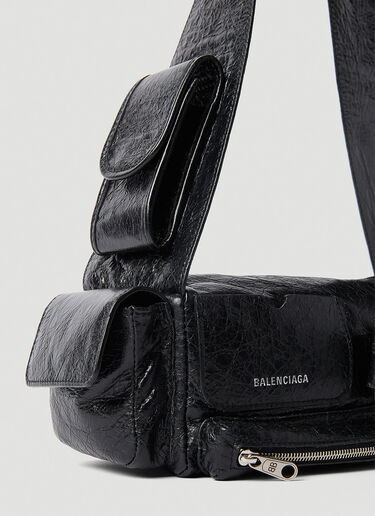Balenciaga 슈퍼비지 슬링 스몰 위켄드 백 블랙 bal0149045