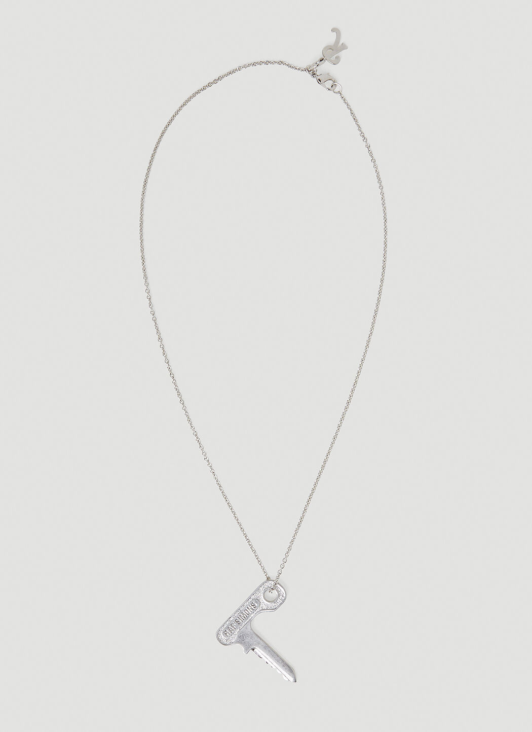 Raf Simons Key Pendant Necklace in Silver fur Herren LN CC