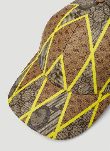 Gucci GG Rhombus Baseball Cap Beige guc0152186