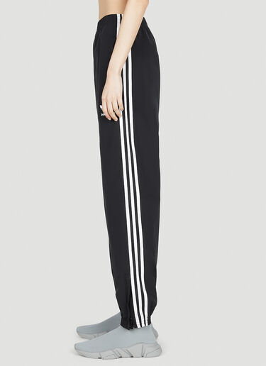 Balenciaga x adidas 条纹运动长裤 黑色 axb0251002