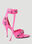 Balenciaga Cagole High Heel Sandals Black bal0252061
