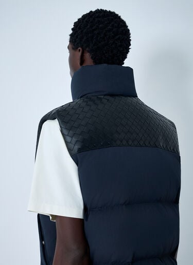 Tech Nylon Puffer Gilet Bottega Veneta Tech Nylon Puffer Gilet Navy bov0162005