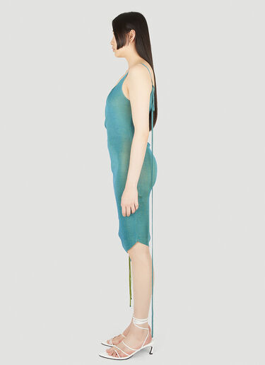 Isa Boulder Reversible Skin Asymmetric Dress Light Green isa0247007