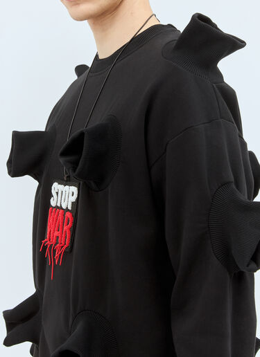 Stop War Necklace Walter Van Beirendonck Stop War Necklace Black wlt0158028
