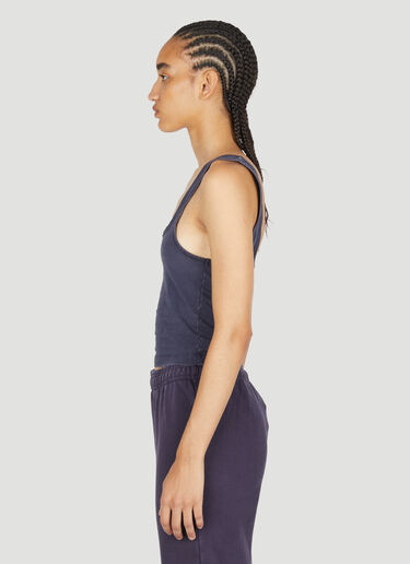 Square Neck Cropped Tank Top Entire Studios Square Neck Cropped Tank Top Navy ent0253018