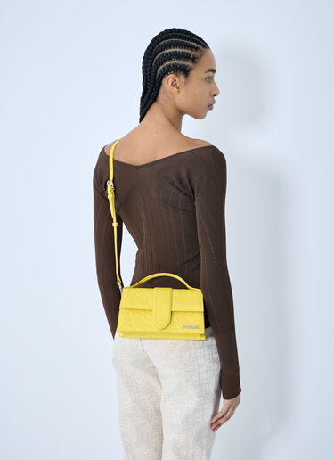 Jacquemus Le Grand Bambino Shoulder Bag Yellow jac0260035