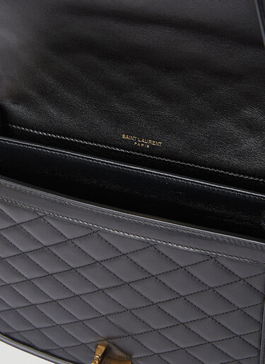Saint Laurent Solferino Shoulder Bag Black sla0251097
