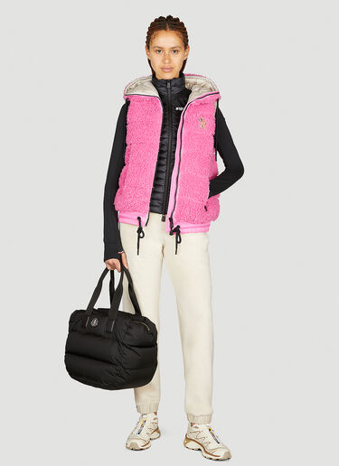 Teddy Down Gilet Moncler Grenoble Teddy Down Gilet Pink mog0253021