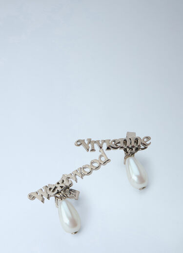 LN-CC® - Vivienne Westwood: Amelia Earrings - Silver Vivienne Westwood Amelia Earrings Silver vvw0366012