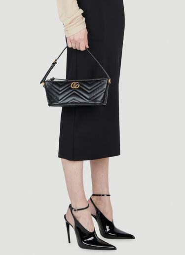 Gucci Marmont Shoulder Bag Black guc0252016