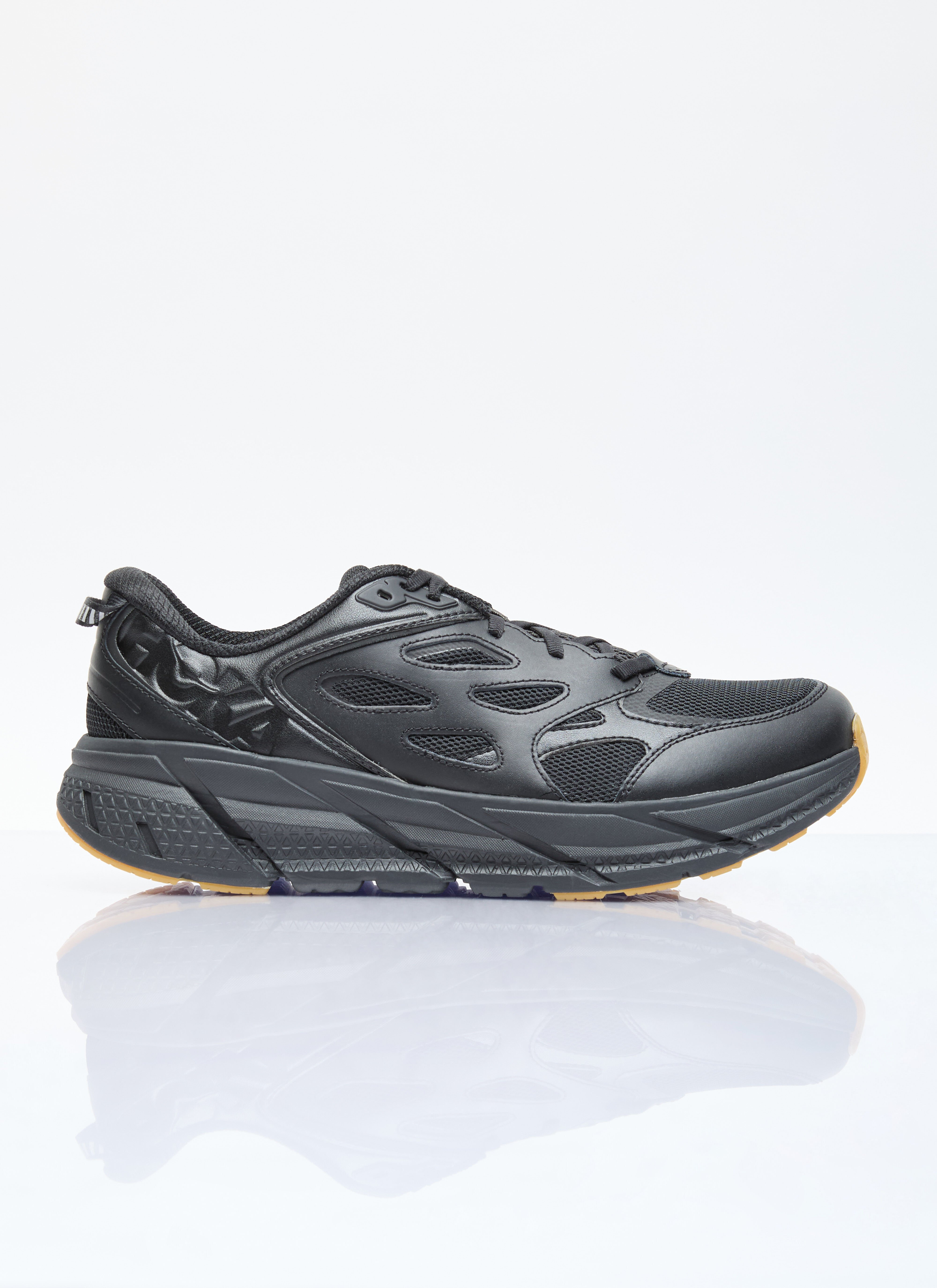 HOKA x Satisfy Clifton L Sneakers Black hxs0355002