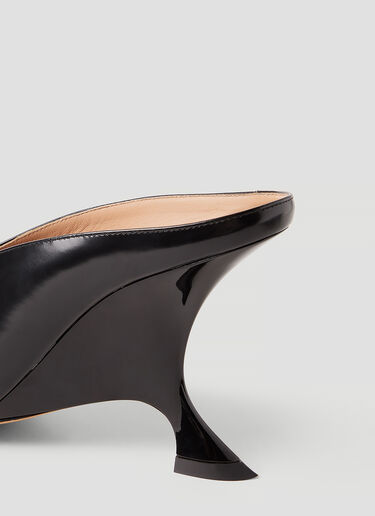 Bottega Veneta Punta High Heel Mules Black bov0252050