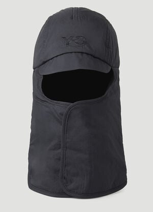 Y-3 Logo Motif Balaclava Black yyy0345006