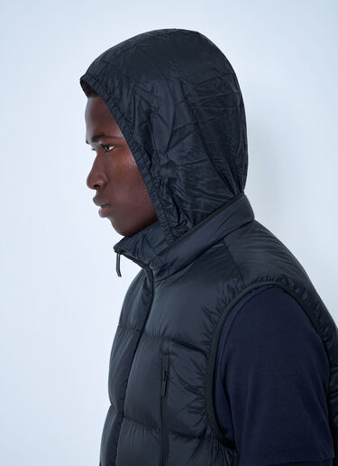LN-CC® - Moncler: Reticone Down Gilet - Black Moncler Reticone Down Gilet Black mon0165034