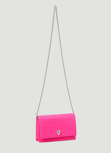 Alexander McQueen Spike Skull Mini Crossbody Bag Pink amq0248034