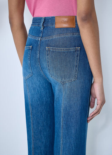 Chloé Fluid Flare Jeans Blue chl0259017