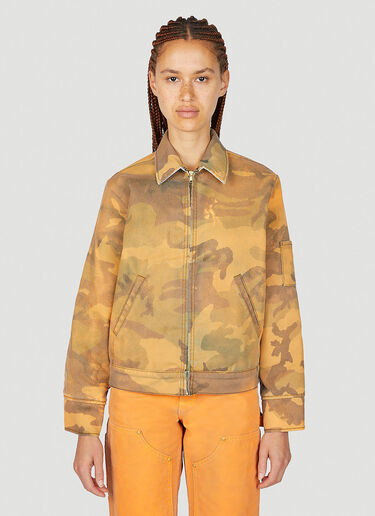 NOTSONORMAL Camouflage Dusted Jacket Orange nsm0351011