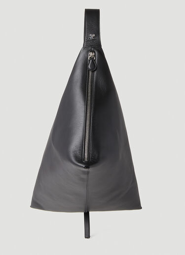 Courrèges 中号 One 单肩包 黑色 cou0251024