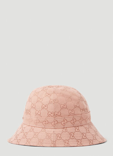 Gucci GG Canvas Bucket Hat Pink guc0253147
