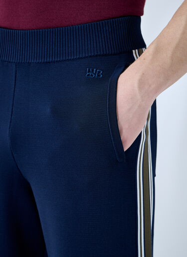 Wales Bonner Tide Track Pants Blue wbn0160005