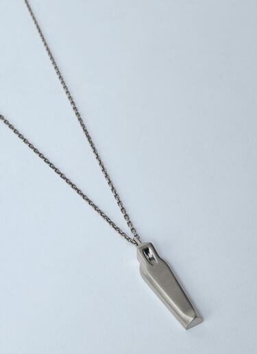 Rick Owens 사카퍼거스 참 목걸이 실버 ric0155041