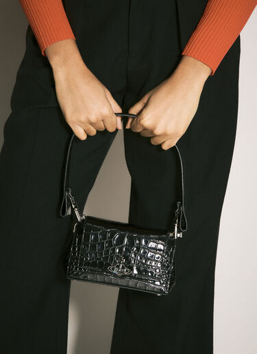 Vivienne Westwood Hazel 小号手提包 黑色 vvw0258013