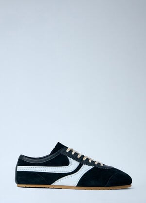 Dries Van Noten Suede Trimmed Sneakers Black dvn0163028