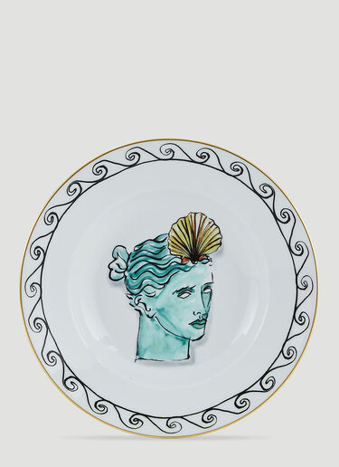 Ginori 1735 Set of Two Il Viaggio di Nettuno Soup Plate White wps0644419