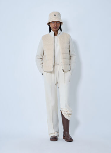 Panel Cardigan Moncler Panel Cardigan Cream mon0263047