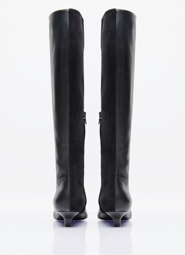 TOTEME The Slim 及膝靴 黑色 tot0254010
