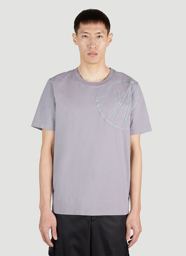 6 Moncler 1017 ALYX SM 徽标印花 T 恤 丁香紫 mal0351003
