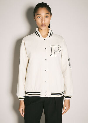 Burberry Canvas Bomber Jacket Beige bur0259029