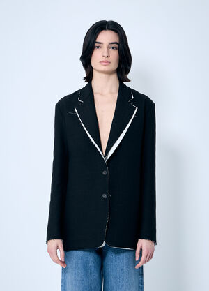 The Row Lysandre Blazer Black row0259011