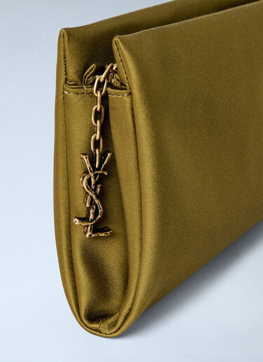 LN-CC® - Saint Laurent: Evening Clutch - Green Saint Laurent Evening Clutch Green sla0264012