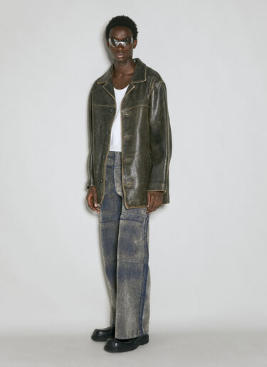 Guess USA Coated Denim Utility Pants Grey gue0154007