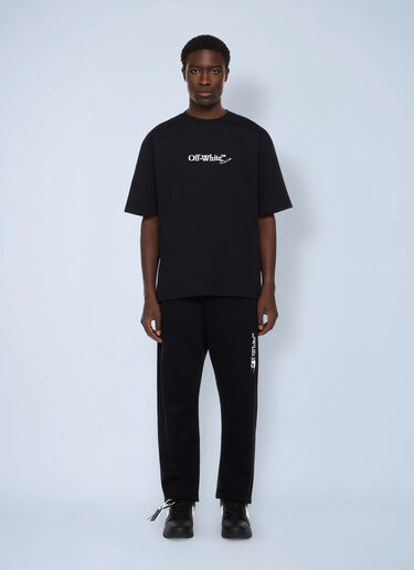 Scribble Arrow Skate Logo T-Shirt Off-White Scribble Arrow Skate Logo T-Shirt Black ofw0162009