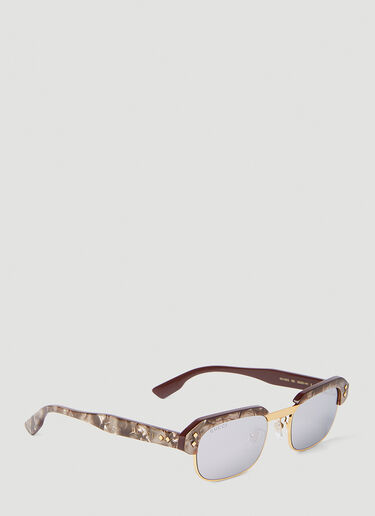 Rectangular Sunglasses Gucci Rectangular Sunglasses Brown guc0152332