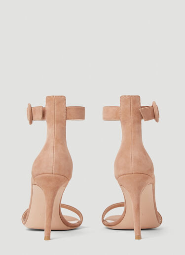 Gianvito Rossi 포르토피노 하이힐 샌들 베이지 gia0253021