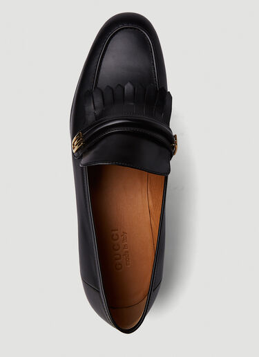 Gucci Mirrored G Loafers Black guc0151081