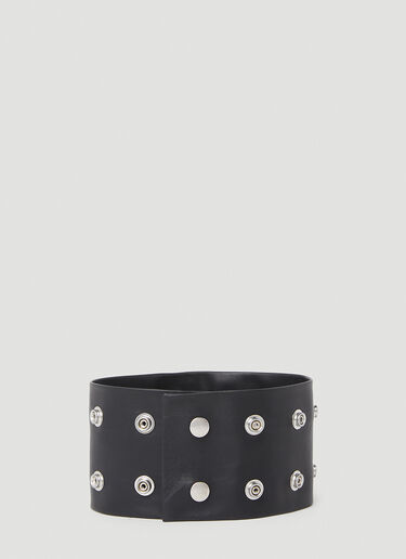 Rick Owens Stud Necklace Black ric0153029