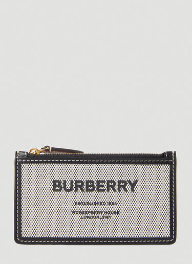 Burberry Somerset Check Wallet Grey bur0248062